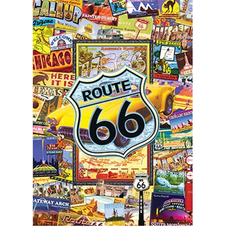 Masterpieces Route 66 Puzzle, 1000 Piece, 1000 Piece 31527